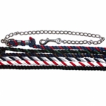 Cotton 1/2" Lead w/24" Chain - Assorted