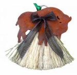 Cowboy Collectibles Horse Hair Buffalo Ornaments