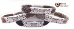 Cowboy Collectibles Horse Hair Crossed Arrows Bracelets