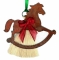 Cowboy Collectibles Horse Hair Rocking Horse Ornaments