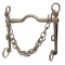 Curb Low Port 7 " Sliding Cheek Weymouth Bit - 5 1/2"