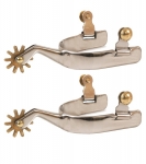 Cutting & Roping Spur Brass Rowel