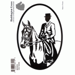 Decal - Side Saddle Rider