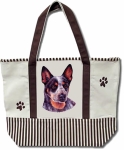 Dog Breed Tote Bag - Australian Cattle