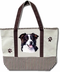 Dog Breed Tote Bag - Border Collie