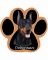 Dog Paw Mousepads - Doberman