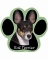 Dog Paw Mousepads - Rat Terrier