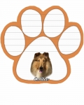 Dog Paw Notepads - Collie