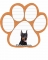 Dog Paw Notepads - Doberman