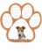 Dog Paw Notepads - Wire Fox Terrier