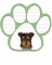 Dog Paw Notepads - Yorkie pup