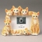 Dog Picture Frame - Orange Tabbies (4x6)