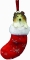 Dog Stocking Ornament - Collie