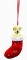 Dog Stocking Ornament - Labrador Yellow