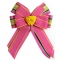 Ellie's Bow Pink and Multi Stripe