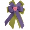 Ellie's Bow Purple and Green