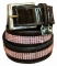 EQUINE COUTURE BLING LEATHER BELT - PATENT LEATHER