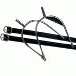 Exselle Spur Straps No Keepers Black