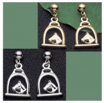 Exselle Stirrup with Horse Head Earrings