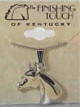 Finishing Touch Arabian Horse Head Pendant Necklace