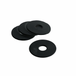 Finn-Tack Bit rings, rubber (2 pcs)