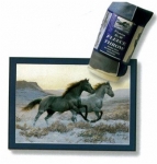 Fleece Horse Throw Blanket