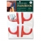 Flex Hook Hangers - 4 Pack, Red