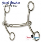 Goostree Collection Simplicity Bit - Snaffle with Chain Middle