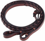 HDR Flat Advantage Flat Lace Reins - OAKBARK, HORSE