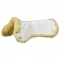 HDR Fleece Wither Half Pad - WHITE
