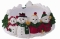 Holiday Candle Topper - Bichon Frise