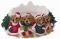 Holiday Candle Topper - Golden Retriever