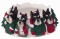 Holiday Candle Topper - Schnauzer