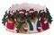 Holiday Candle Topper - Yorkie Puppy Cut