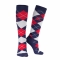 Horze ALANA JR Childrens Check Knee Socks