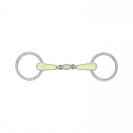 Horze Apple Flavor Peanut Link Loose Ring Snaffle Bit