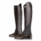 Horze Calf Leather Half Chaps with Wide Elastic
