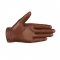 Horze Luxury Leather Glove with Llycra