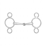 Horze Single Ring Show Jumping Jointed Gag Bit