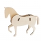 Horze Wooden horse silhouette, dessage style