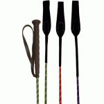Intrepid International Striped Riding Crop - 29 Assorted Colors