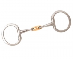 JP KORSTEEL COPPER OVAL LINK EGGBUTT SNAFFLE