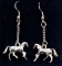Kelley Equestrian Cantering Horse Earrings