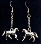 Kelley Equestrian Cantering Horse Earrings