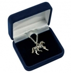 Kelley Equestrian Cantering Horse Necklace