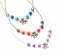 Kelley Fimo Bead Necklace with Horse Charm