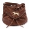 Kelley Ladies Faux Leather Handbag with Embroidered Horse