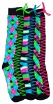 KICK START ARGYLE KNEE HIGH 3 PACK SOCKS