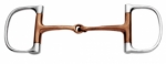 KORSTEEL COPPER MOUTH BARREL DEE SNAFFLE