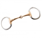 KORSTEEL COPPER MOUTH EGGBUTT SNAFFLE